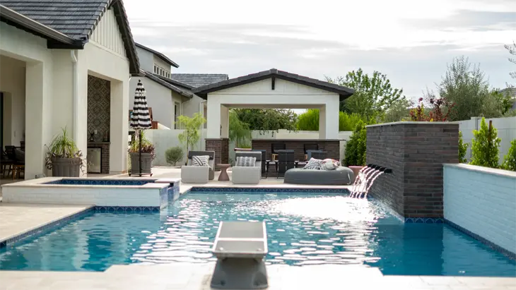 A Unique Custom Pool is Built with Style & Engineered to Last 