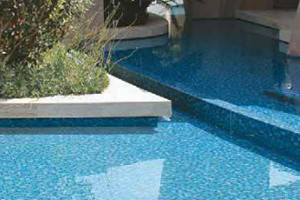 Pool Interior with Glass Tile