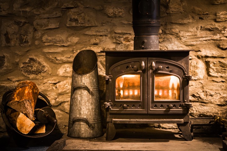 Traditional Wood-Burning Fireplaces