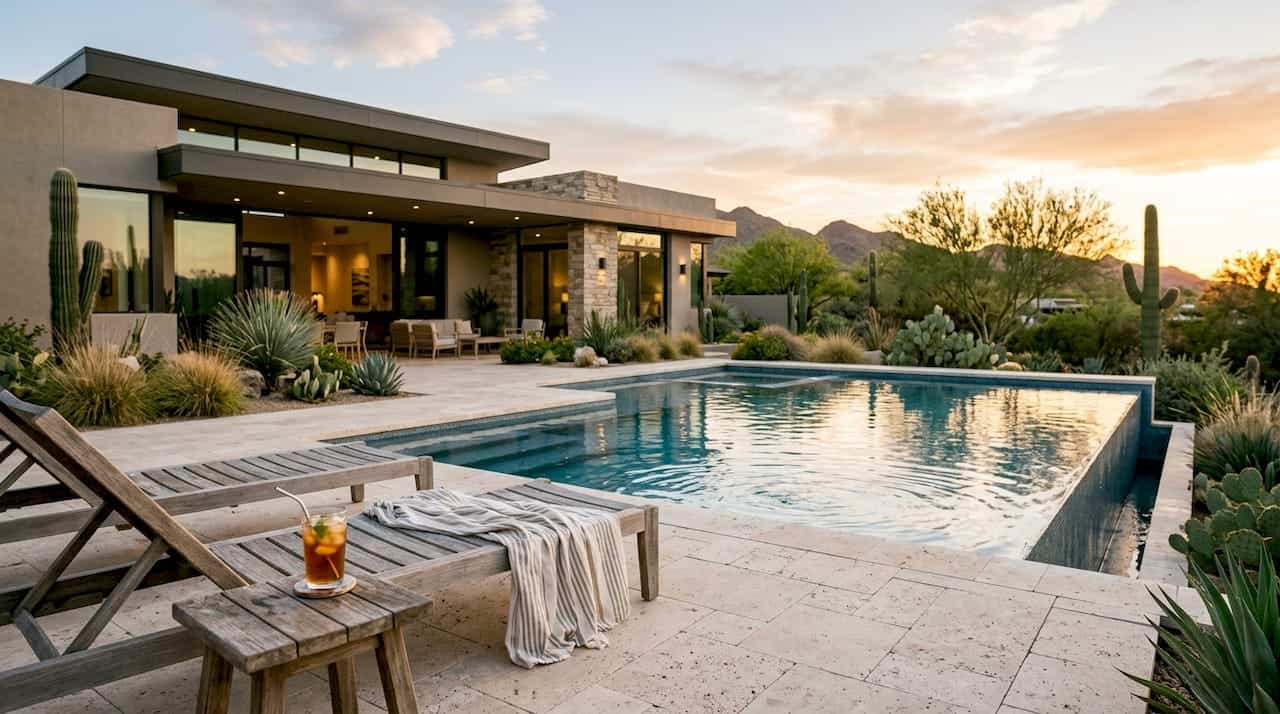 Top pool design trends for luxury homes in Phoenix 2026